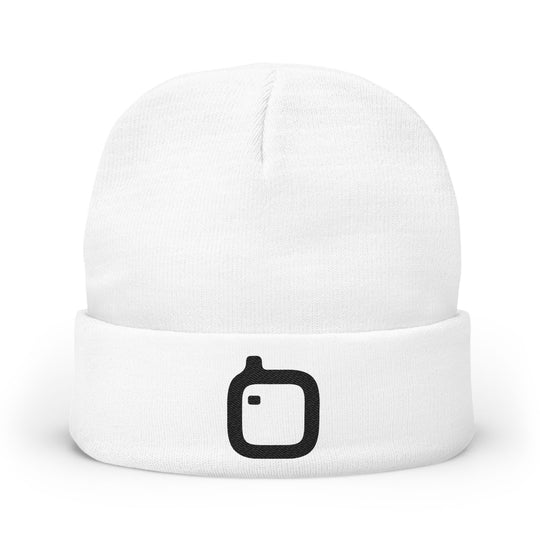 GloFlo Cozy Knit Beanie with Custom Embroidery | Winter Hat, Streetwear Style, Gift for Him/Her, Outdoor Accessories, Fashionable Winter Wear