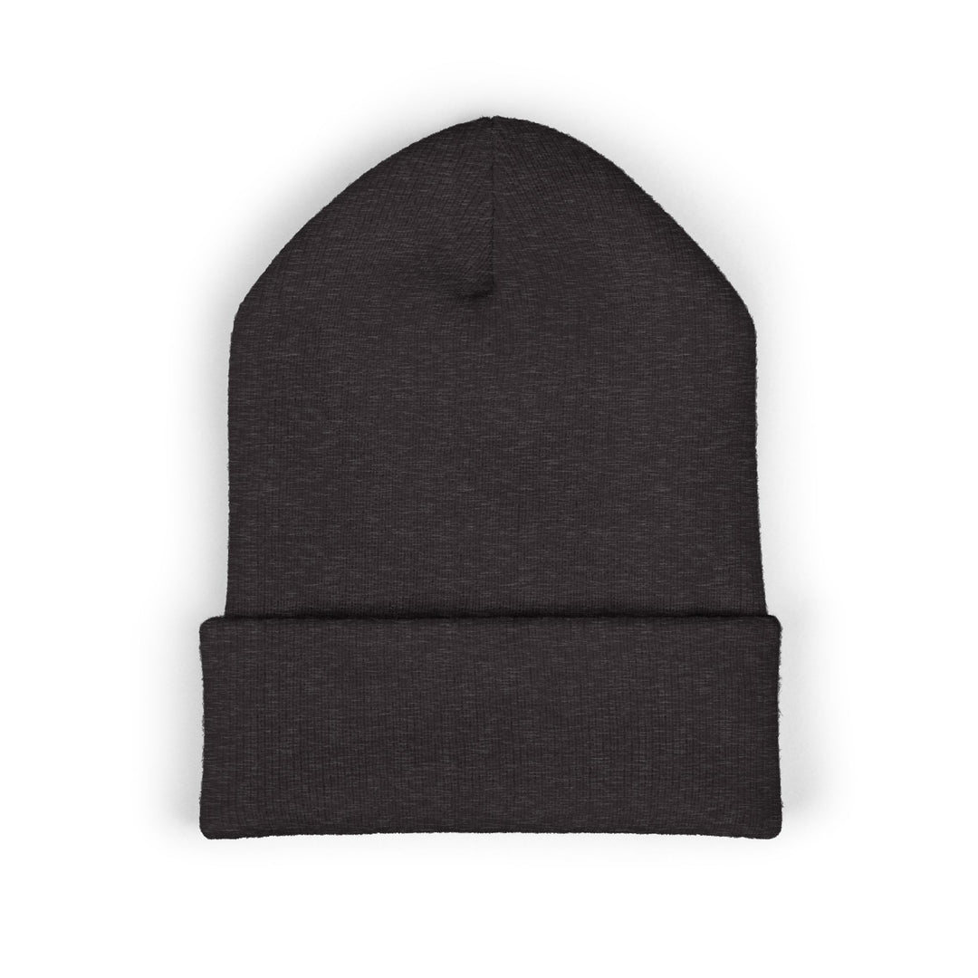 KORFYR Classic Cuffed Beanie - Cozy Embroidered Hat for Winter, Fashion Accessory, Streetwear Style, Gift for Him/Her, Casual Headwear