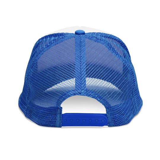 GloFlo Stylish Mesh Cap with Icon, Trendy Trucker Hat for Summer, Outdoor Activities, Casual Wear, Gift for Hat Lovers, Festival Accessory