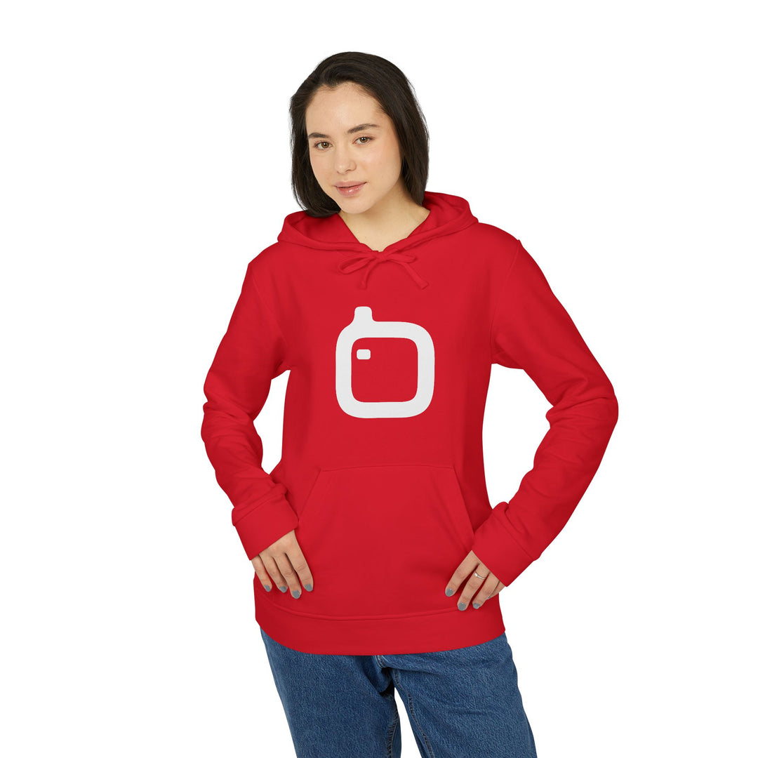 GloFlo Adidas Unisex Fleece Hoodie, Cozy Sportswear, Casual Comfort Hoodie, Perfect for Athletes, Gift for Sports Lovers