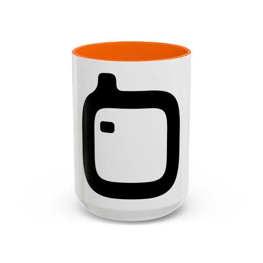 GloFlo Accent Coffee Mug, Black-Handled Mug, Personalized Coffee Cup, Chai Mug, Gift for Coffee Lovers, Ceramic Drinkware