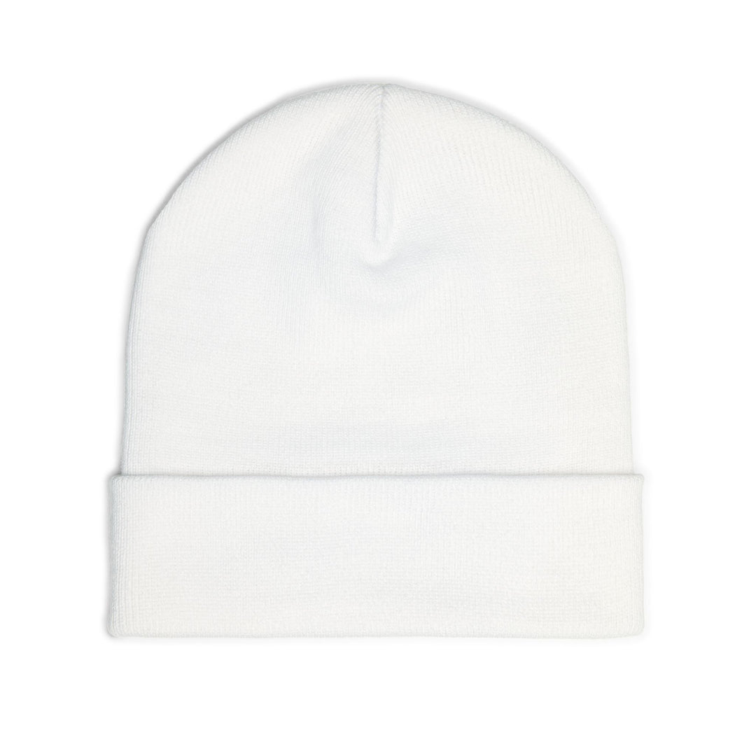 KORFYR Stylish Embroidered Knit Beanie, Custom Winter Hat, Cozy Beanie for Him/Her, Perfect for Gifts, Fashion-Forward Accessories