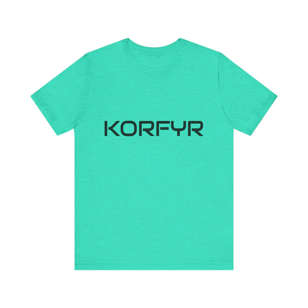 KORFYR Stylish Unisex Jersey Tee - Modern Graphic Tee for Casual Wear, Gifts, Everyday Use, Music Lovers, Trendy Outfit