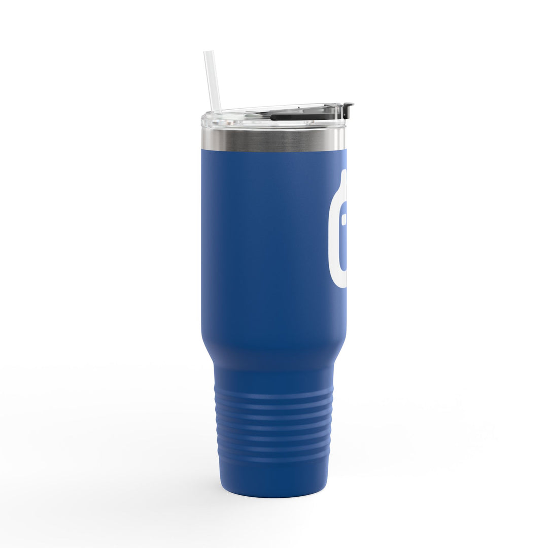 GloFlo Insulated Travel Mug, 40oz - Perfect for Coffee Lovers on the Go, Gift for Travelers, Mothers Day, Work, Camping, Eco-Friendly!