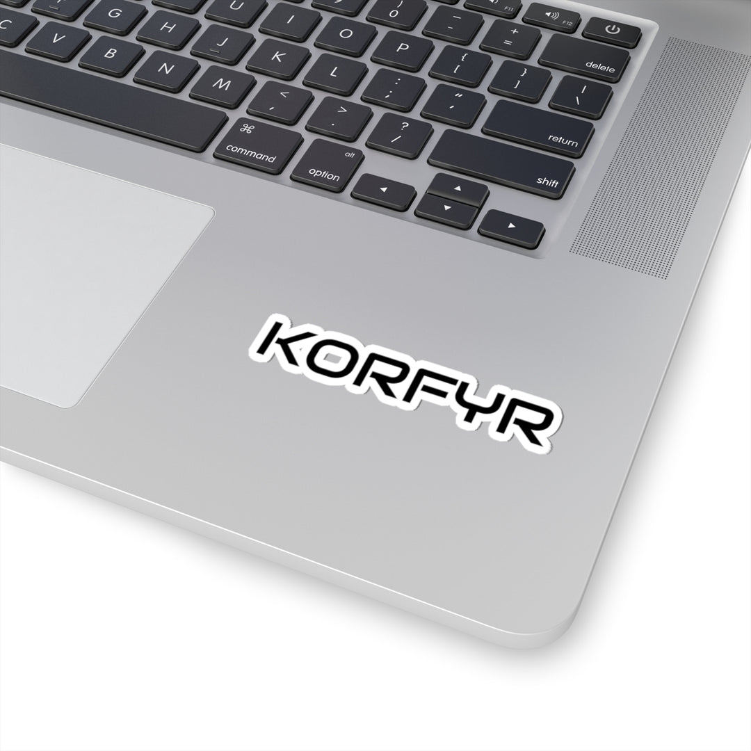 Kiss-Cut Stickers - Modern KORFYR Designs for Personalization, Laptop Decor, Scrapbooking, Gifts, and Customization