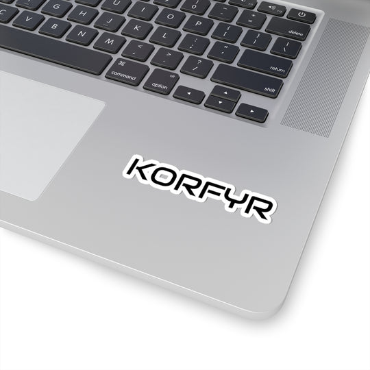 Kiss-Cut Stickers - Modern KORFYR Designs for Personalization, Laptop Decor, Scrapbooking, Gifts, and Customization