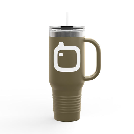 GloFlo Insulated Travel Mug, 40oz - Perfect for Coffee Lovers on the Go, Gift for Travelers, Mothers Day, Work, Camping, Eco-Friendly!