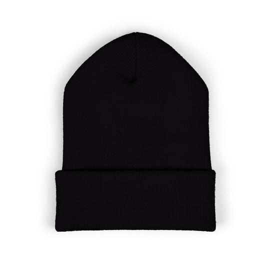 KORFYR Classic Cuffed Beanie - Cozy Embroidered Hat for Winter, Fashion Accessory, Streetwear Style, Gift for Him/Her, Casual Headwear
