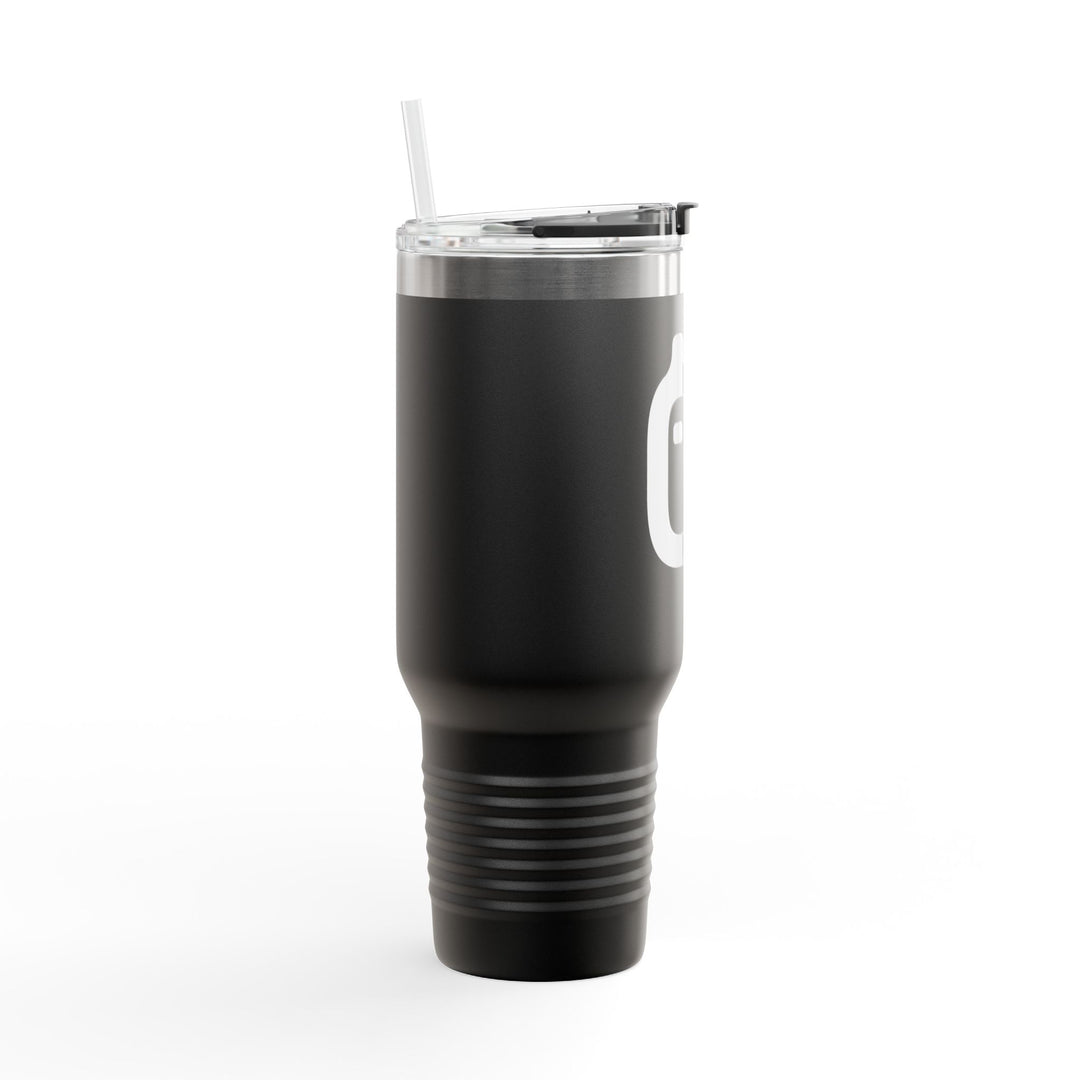 GloFlo Insulated Travel Mug, 40oz - Perfect for Coffee Lovers on the Go, Gift for Travelers, Mothers Day, Work, Camping, Eco-Friendly!