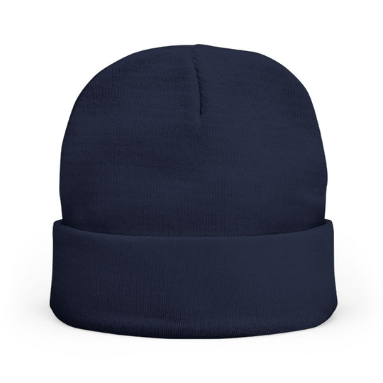 GloFlo Cozy Knit Beanie with Custom Embroidery | Winter Hat, Streetwear Style, Gift for Him/Her, Outdoor Accessories, Fashionable Winter Wear