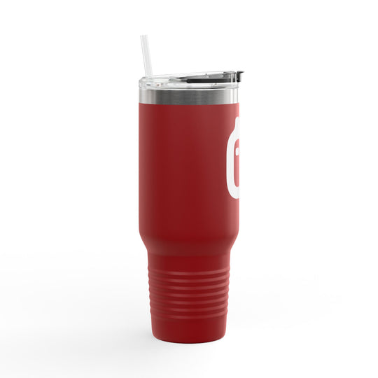 GloFlo Insulated Travel Mug, 40oz - Perfect for Coffee Lovers on the Go, Gift for Travelers, Mothers Day, Work, Camping, Eco-Friendly!