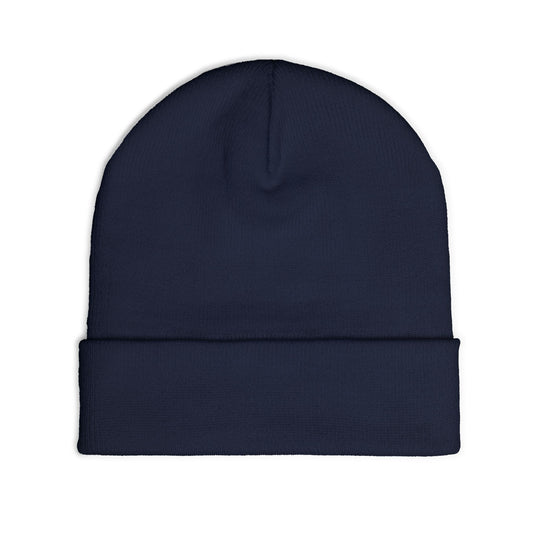 GloFlo Cozy Knit Beanie with Custom Embroidery | Winter Hat, Streetwear Style, Gift for Him/Her, Outdoor Accessories, Fashionable Winter Wear