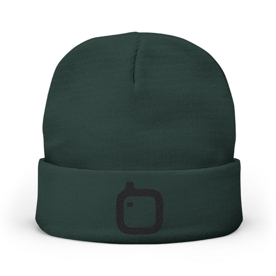 GloFlo Cozy Knit Beanie with Custom Embroidery | Winter Hat, Streetwear Style, Gift for Him/Her, Outdoor Accessories, Fashionable Winter Wear