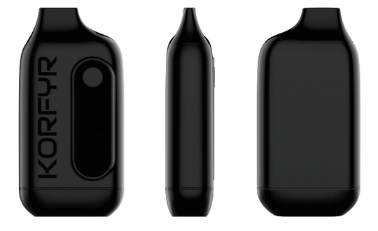 TWINFYR Dual-Flavor 510-Thread 650mAh Battery (Black) - PACK OF 5